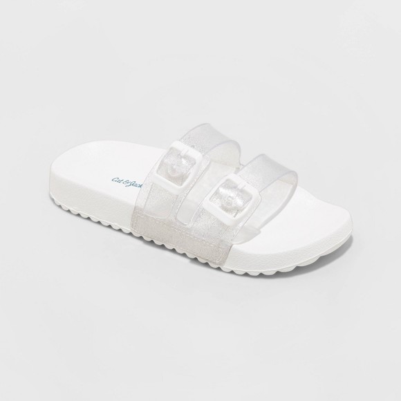 Cat & Jack Other - Cat & Jack Marlo Blown EVA Footbed Sandals White 1